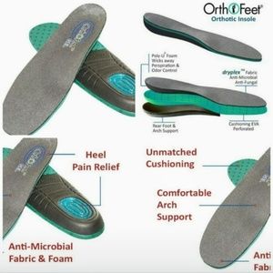 Orthofeet-GEL Women's Orthotic Insoles